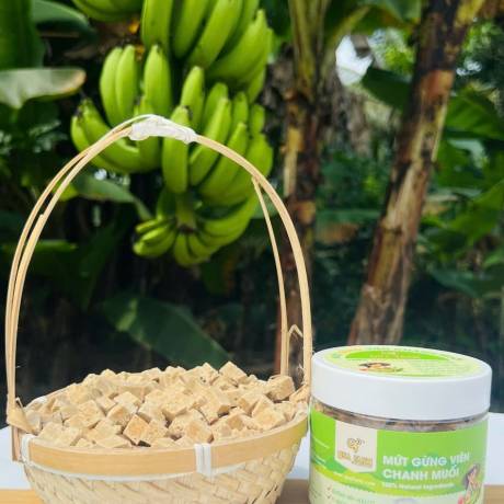 Mứt gừng viên chanh muối 270g