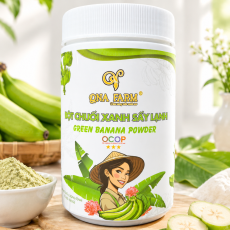 Bột chuối xanh 500g
